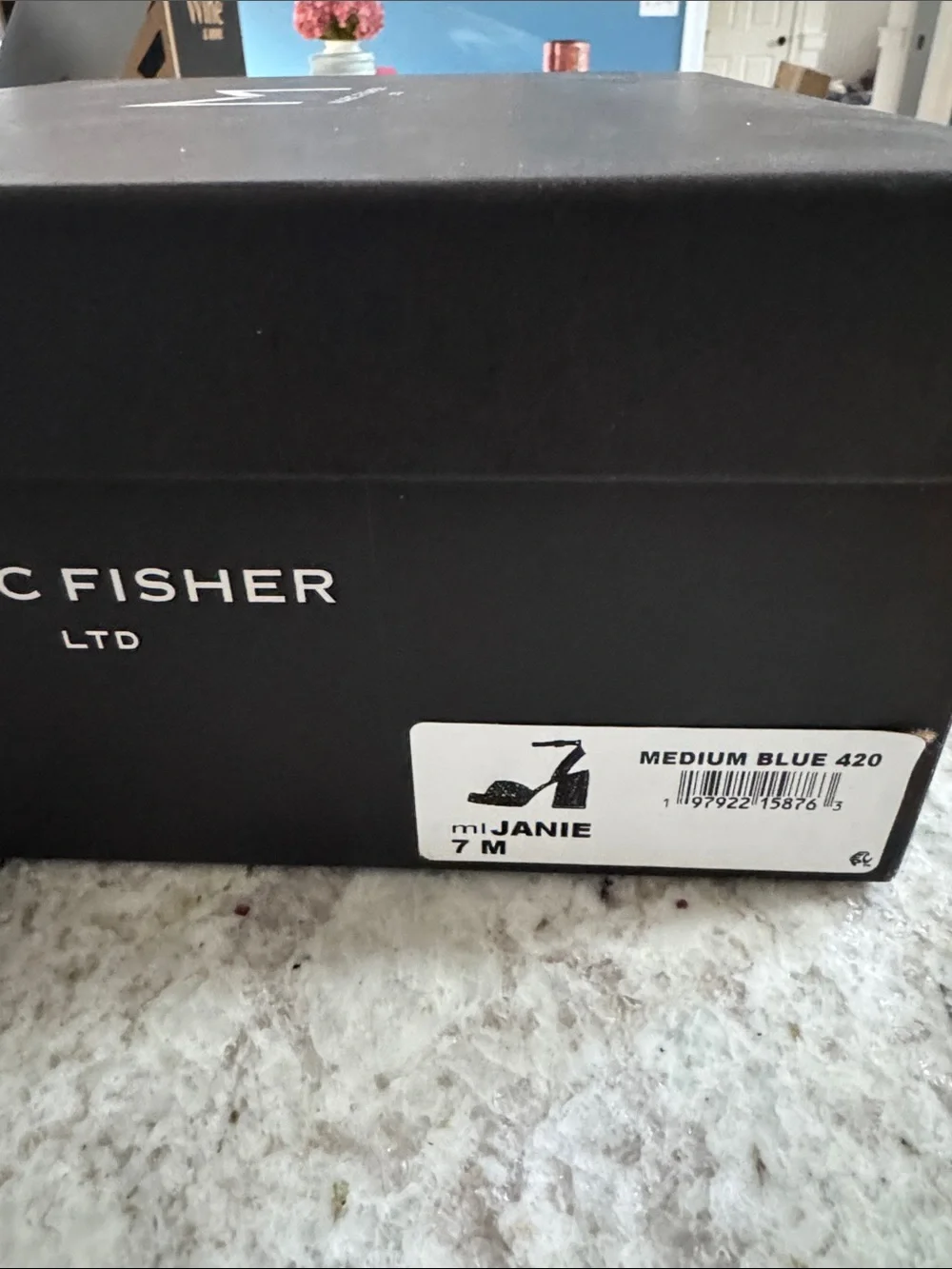 Marc fisher Janie Raffia blue NEW